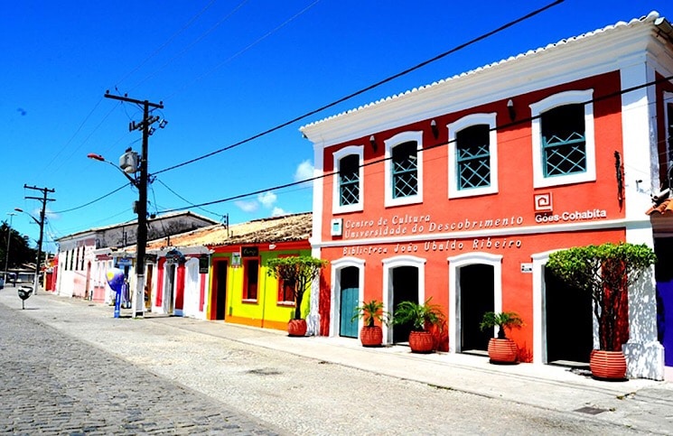 Passarela do descobrimento ou Passarela do Álcool em Porto Seguro