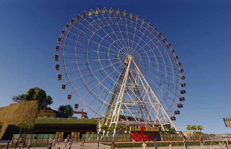 Maior Roda Gigante da América Latina será inaugurada no Rio de Janeiro