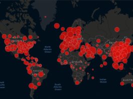 coronavirus mapa