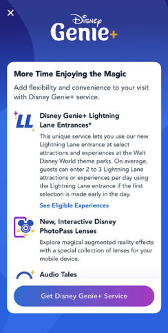 disney genie genie+ e lightning lane